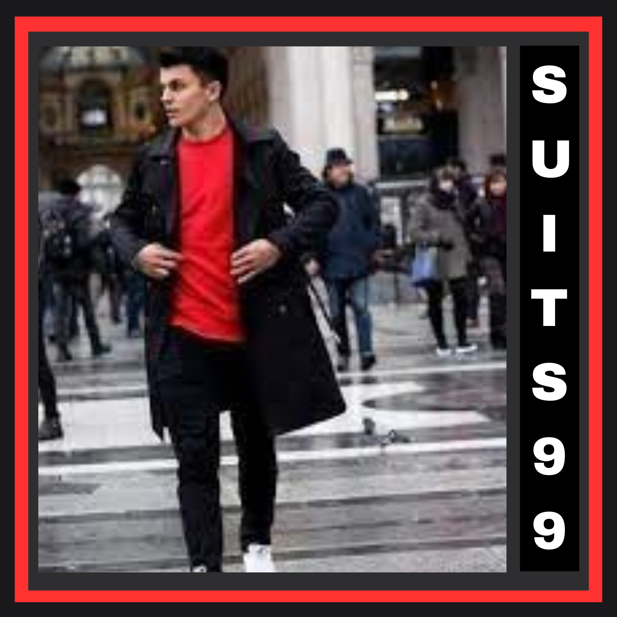 red and black fashion
