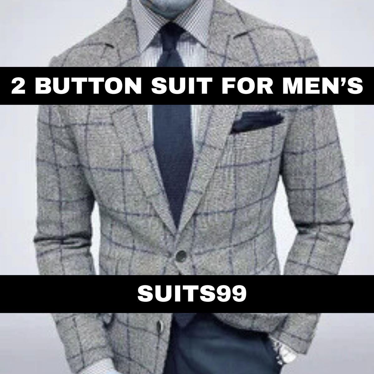 how to wear a two button suit