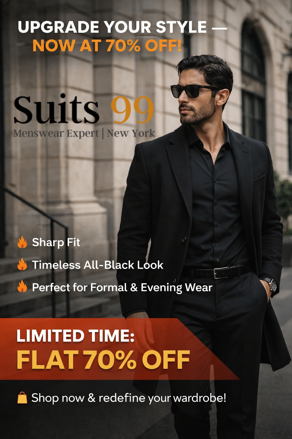 Elevate Your Style: The Timeless Appeal of the Black Suit