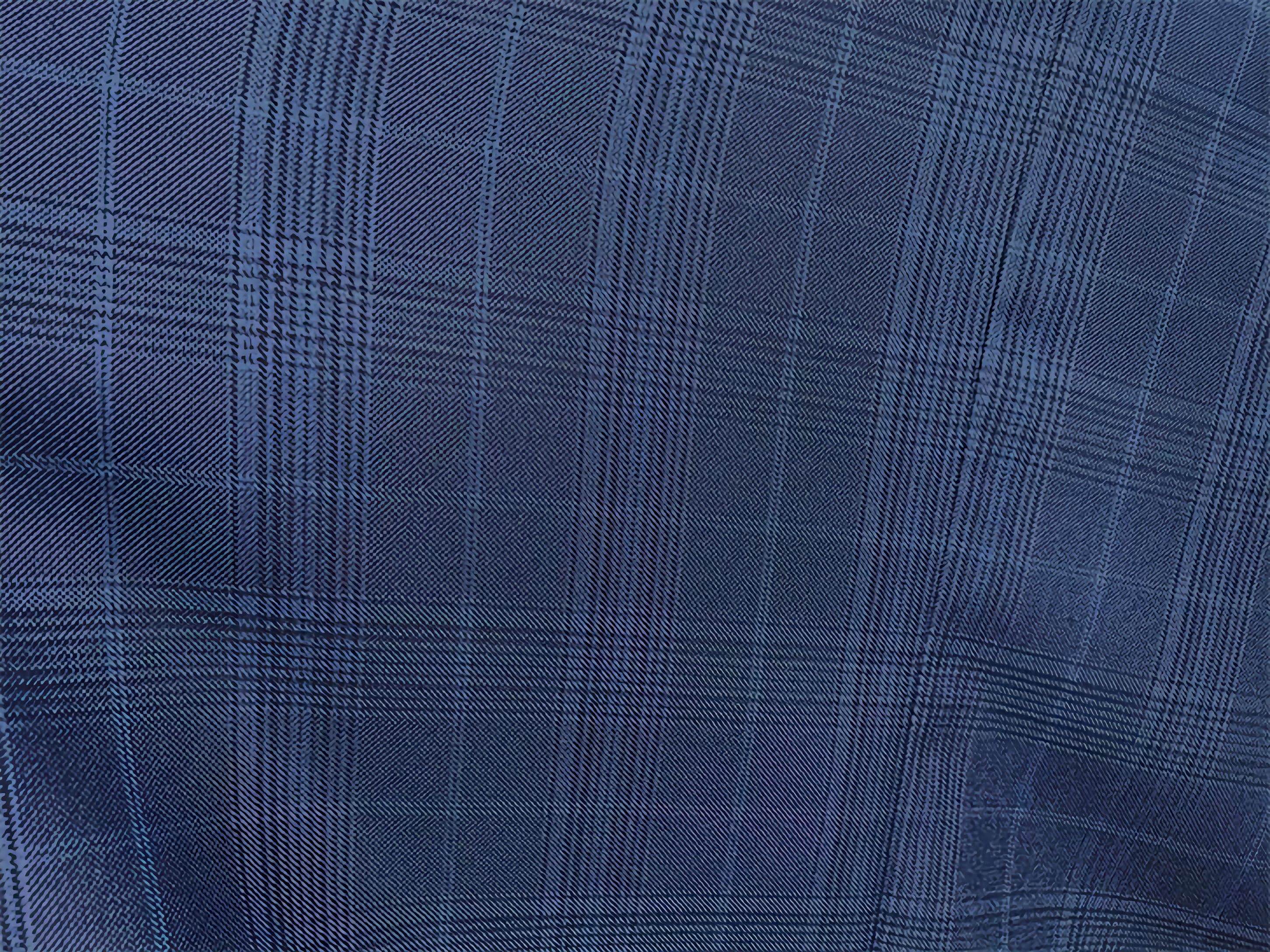 Regular Fit 3 Piece Suit Oxford Blue - Suits99