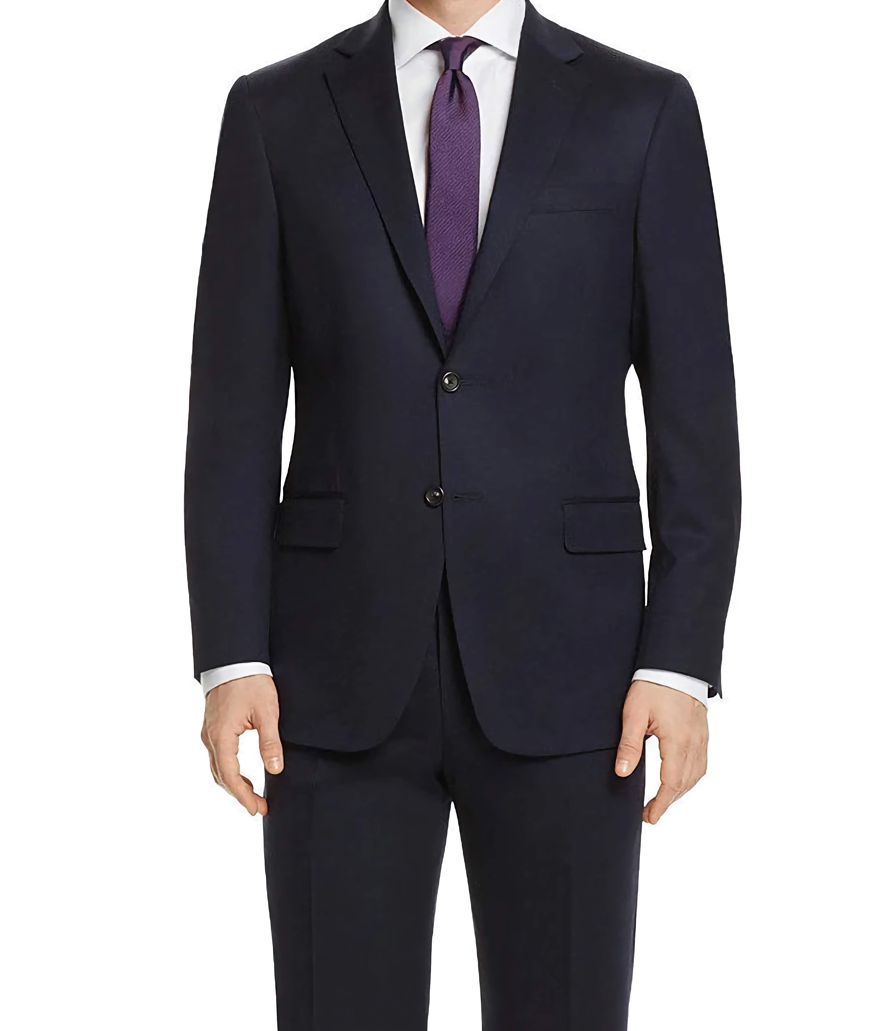 Regular Fit Suit 2 Button 2 Piece in Navy