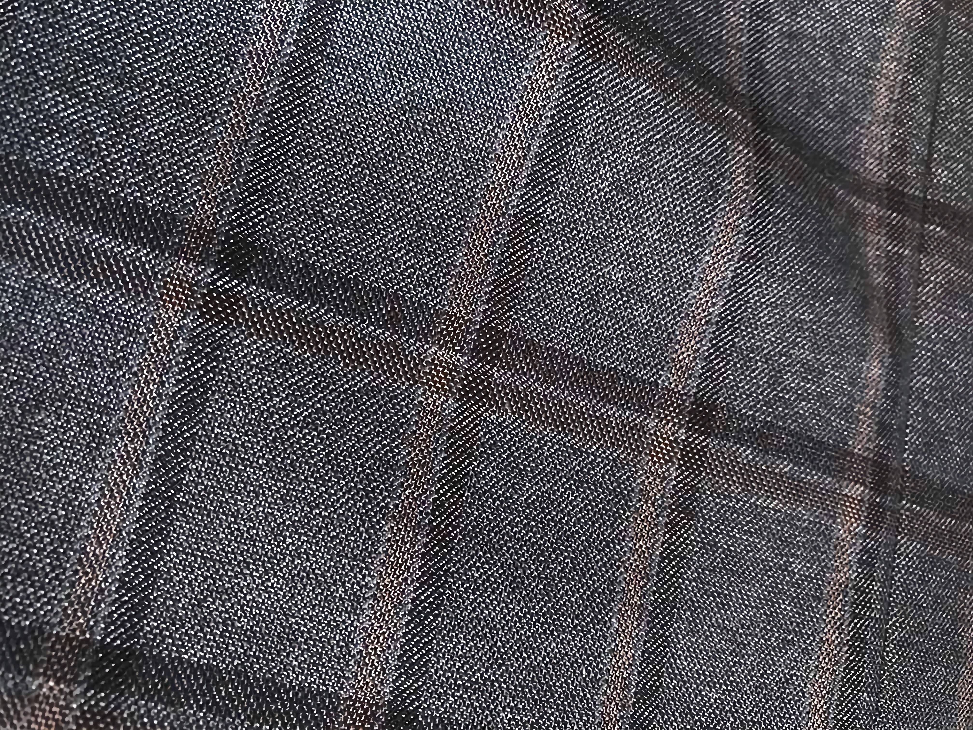 Regular Fit Windowpane Suit 3 Piece in Gray - Suits99