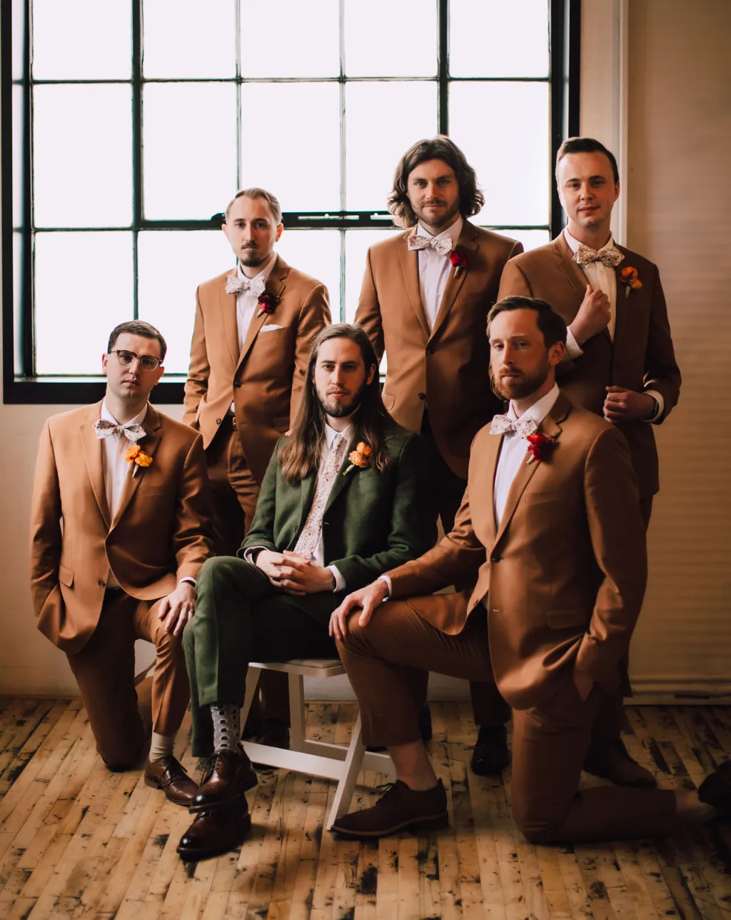 Exploring the Contrasts Between Olive Green and Brown Suit Men's