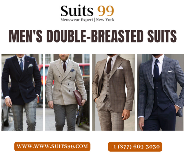Stylish and Confident: Why Double-Breasted Suits Are a Must-Have?