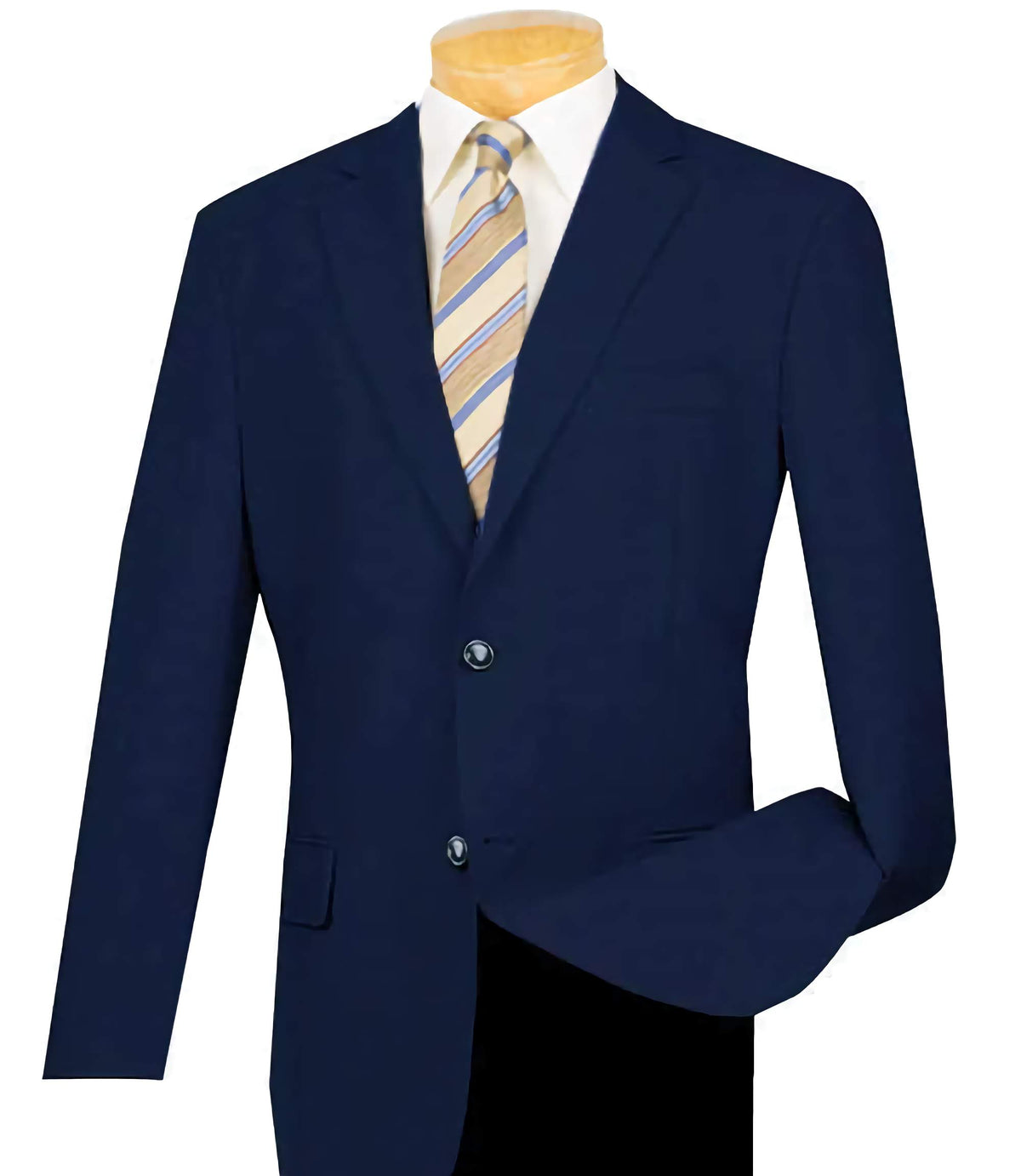 Men's Navy Regular Fit Everyday Blazer - Suits99
