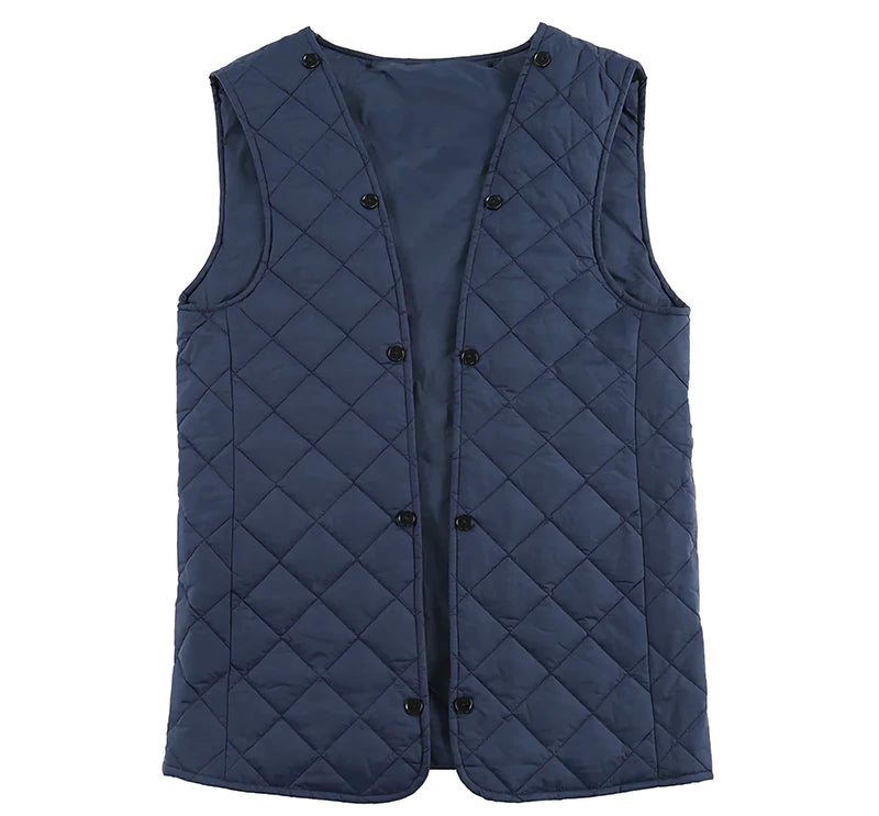 PELAGO Standard Collar Functional Trench Coat With Removable Quilted Liner in Navy - Suits99