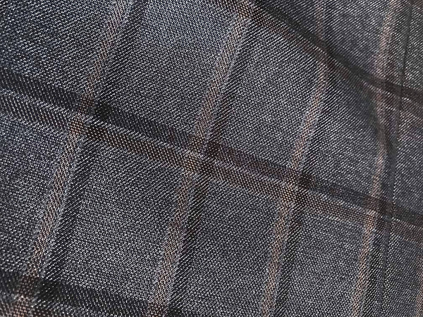 Regular Fit Windowpane Suit 3 Piece in Gray - Suits99