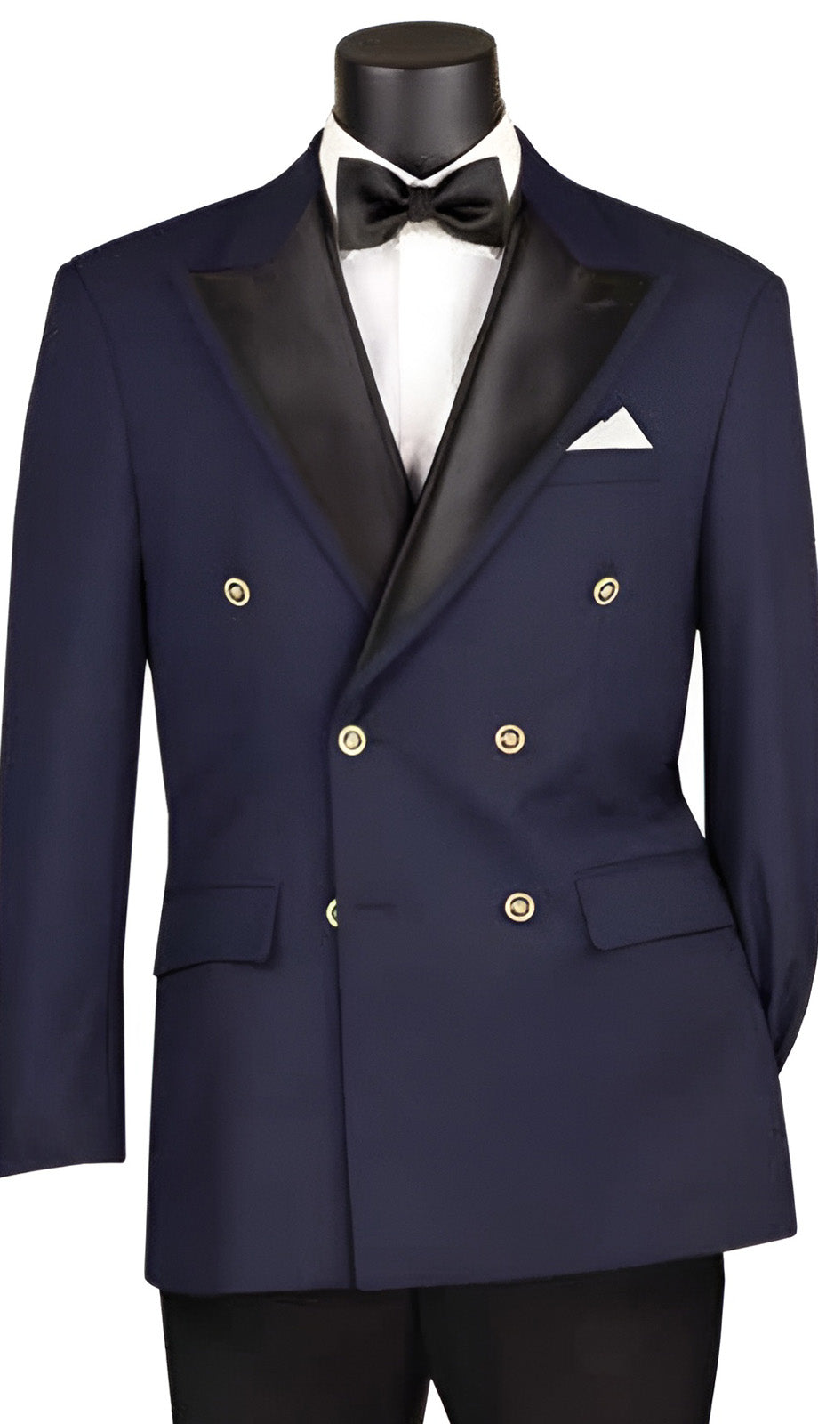Double Breasted Navy Modern Fit Blazer