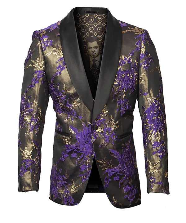 Purple Suits for men Dark Light Business 3 Piece suits near