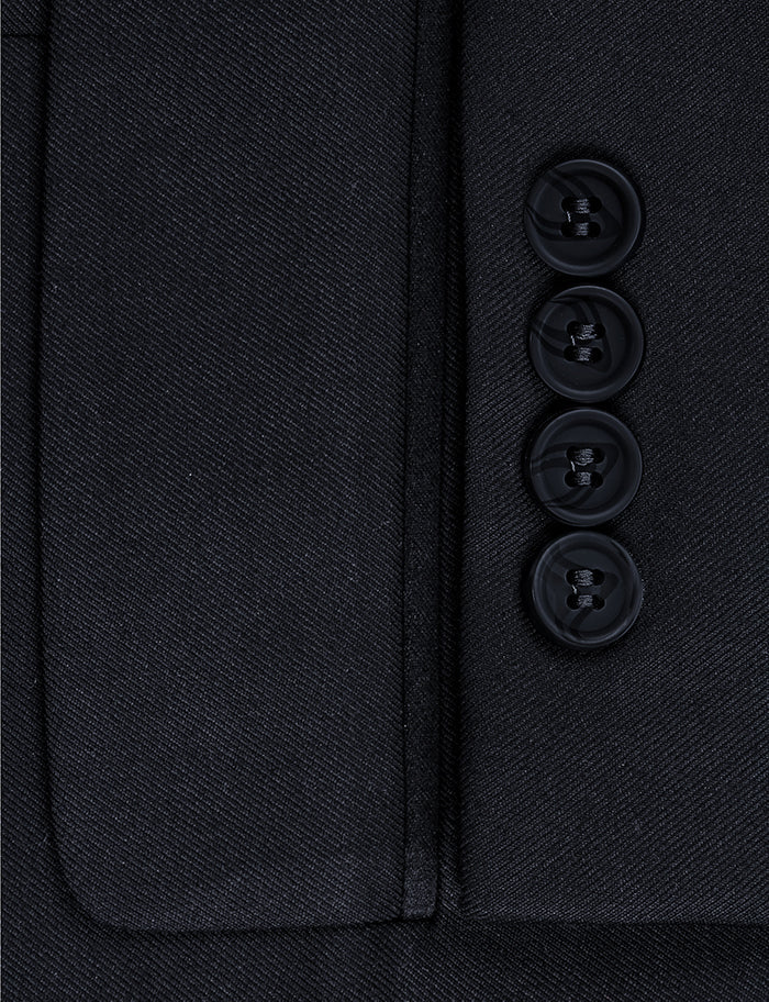Classic 2 Piece Suit 2 Buttons Regular Fit In Dark Navy